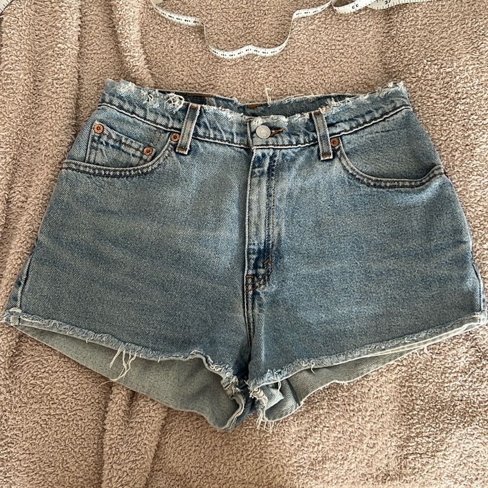 Vintage Levi Denim Shorts 6